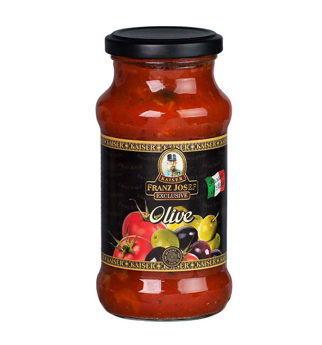 ‘Olive’ Tomato Sauce with Green & Black Olives 350g Gaston, s.r.o.